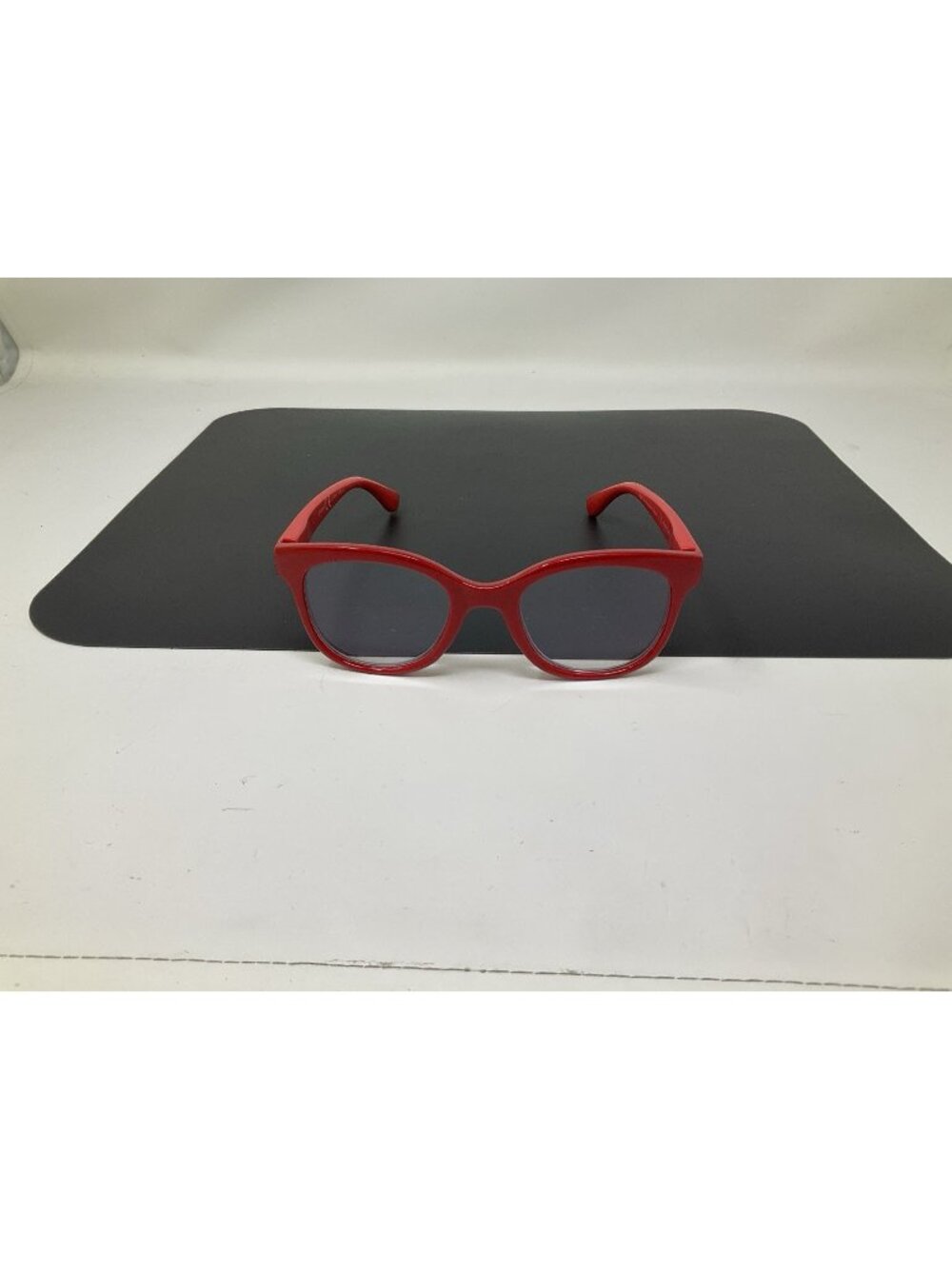 Peepers Grandview Reading Glasses +1.75 Square Blue Light Red Pink Some Scratche